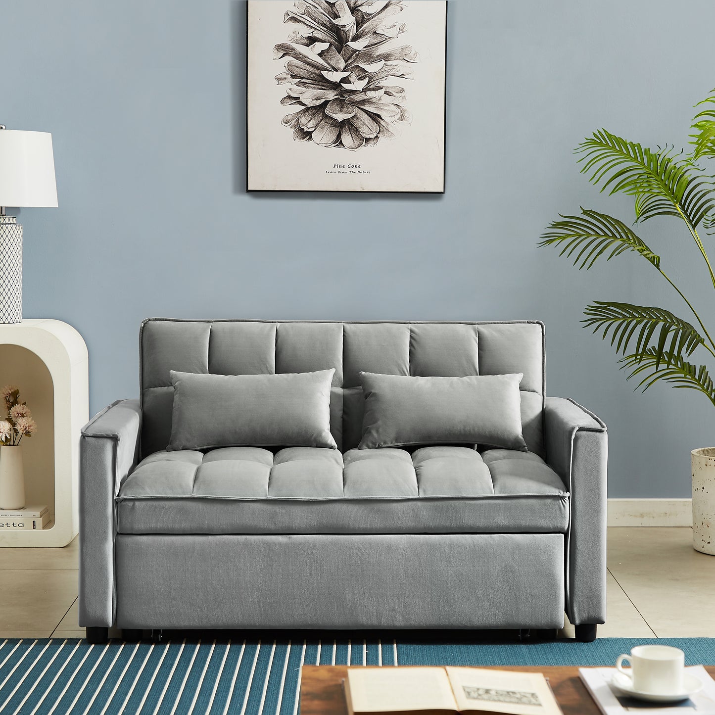 2179 VEŁVET velvet sofa bed