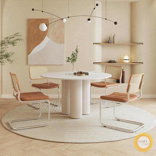 7 Brandi Italian Slate Round Table