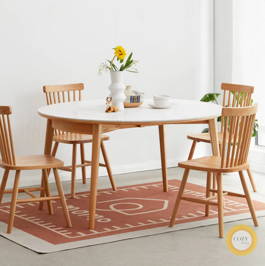 11 Fincham Slate Retractable Round Table