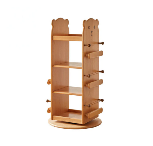 Holthaus multifunctional rotating children's bookshelf