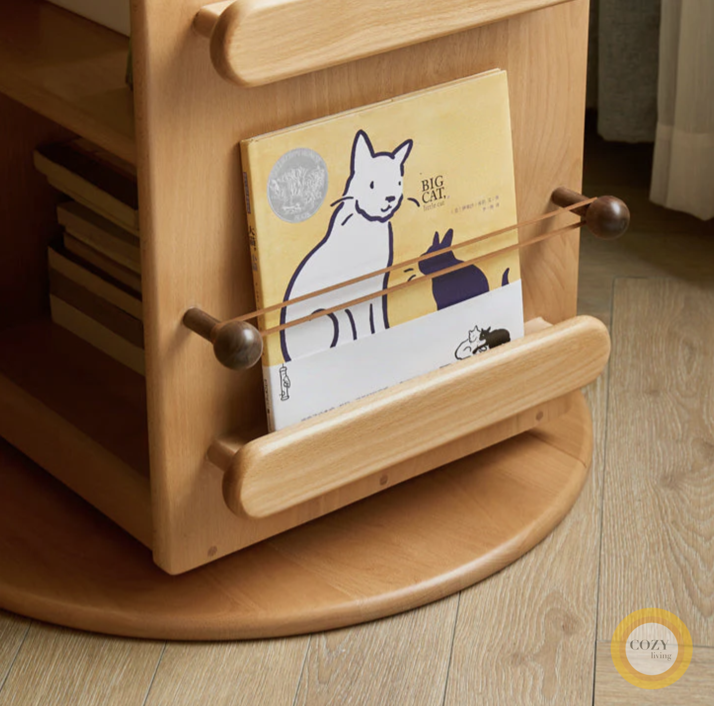 Holthaus multifunctional rotating children's bookshelf