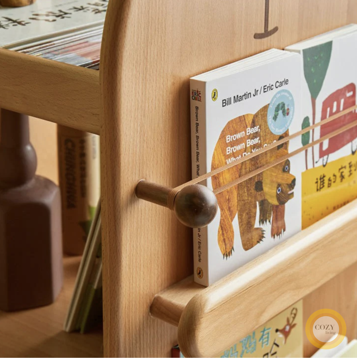 Holthaus multifunctional rotating children's bookshelf