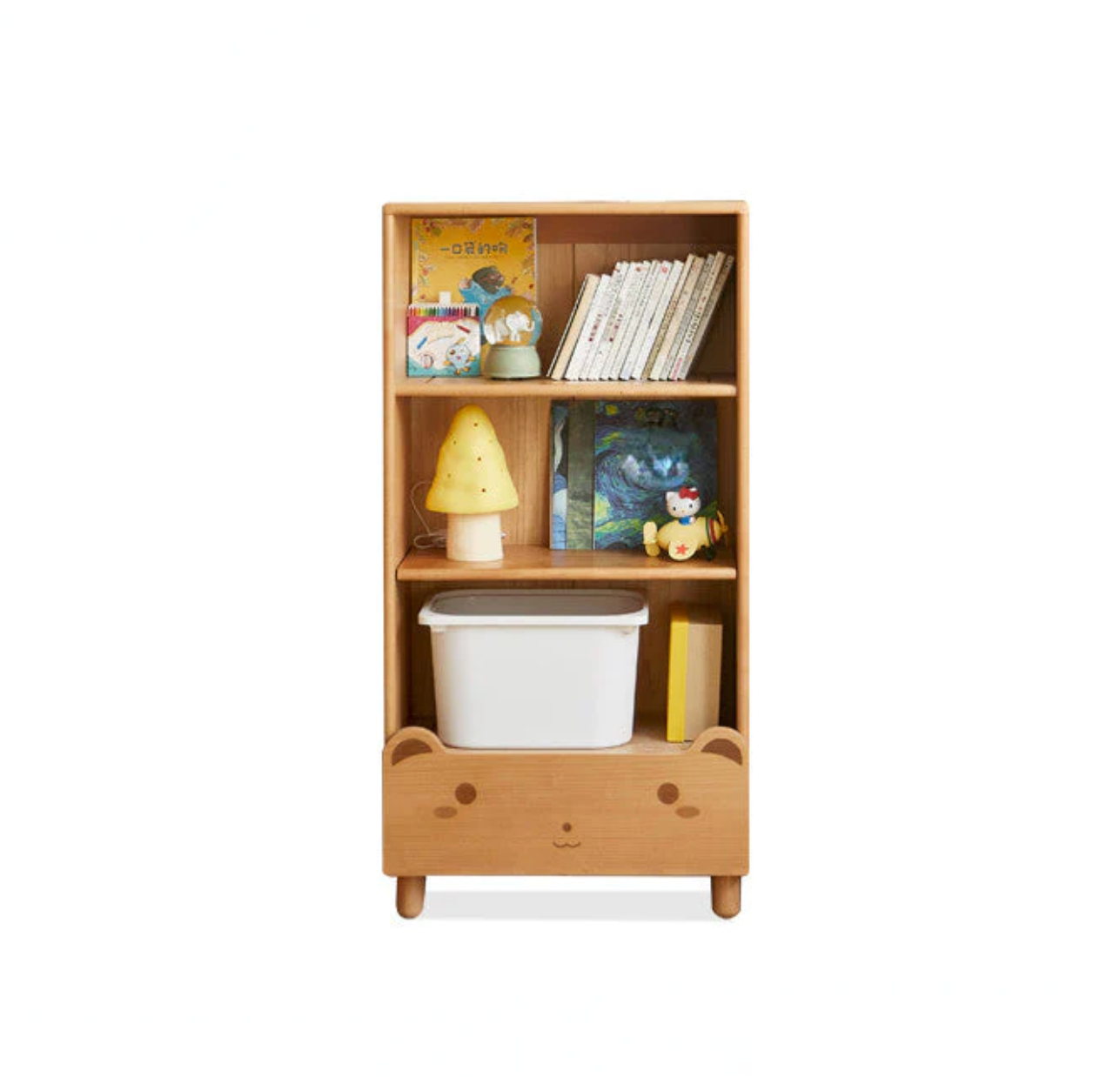 Winfred children's storage bookshelf