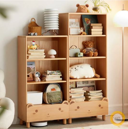 Winfred children's storage bookshelf