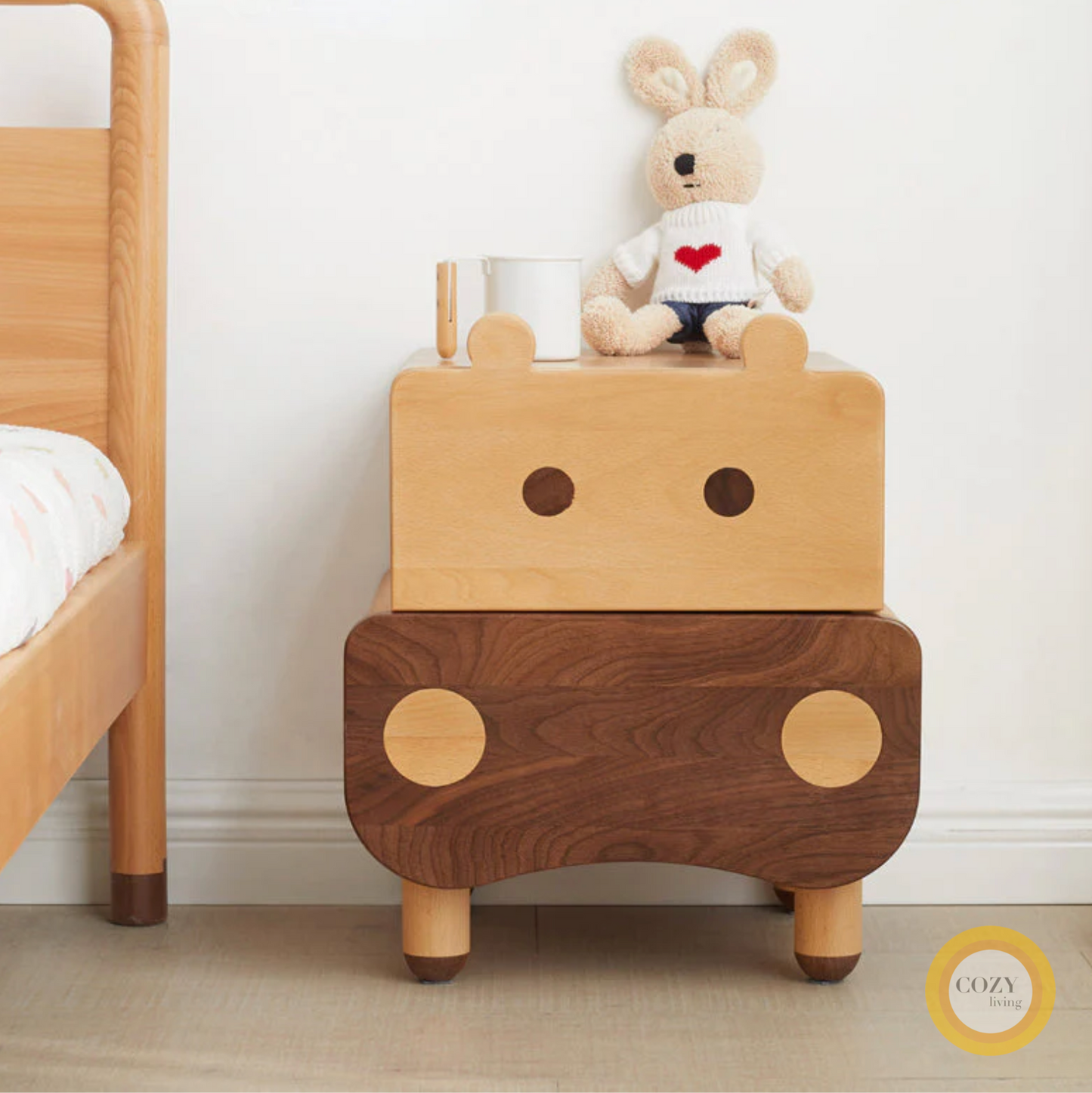 Mags hippopotamus bedside table