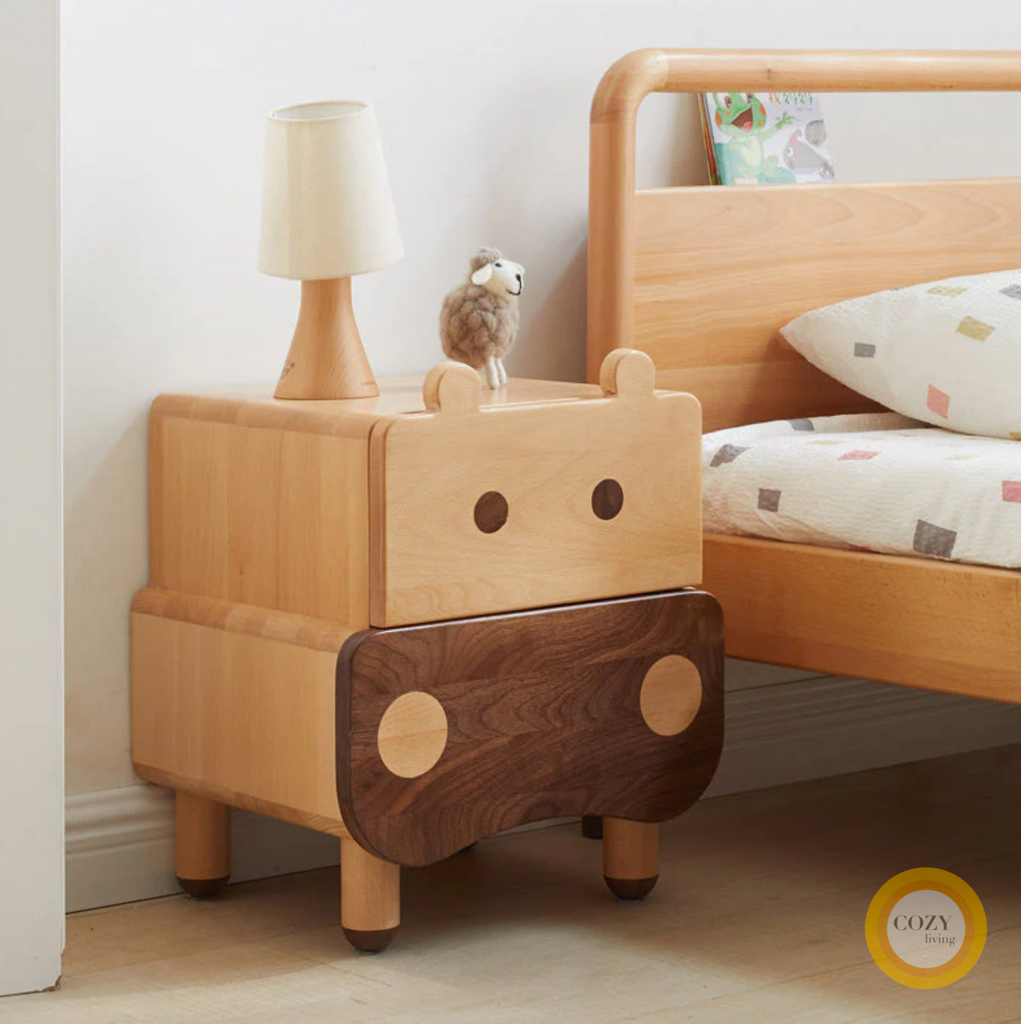 Mags hippopotamus bedside table