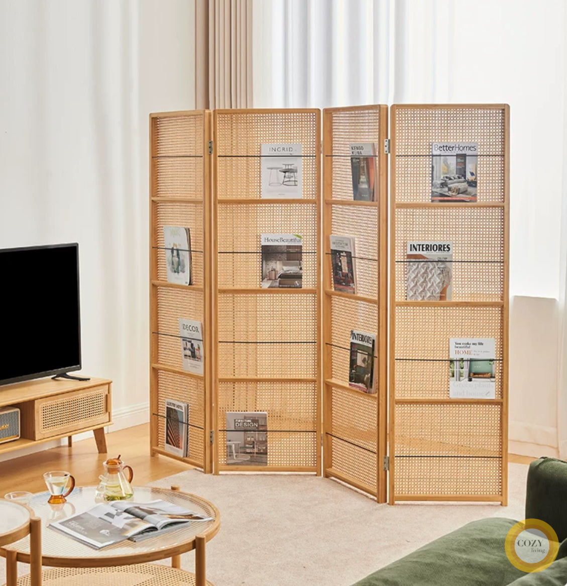 YF-325 solid wood hall cabinet