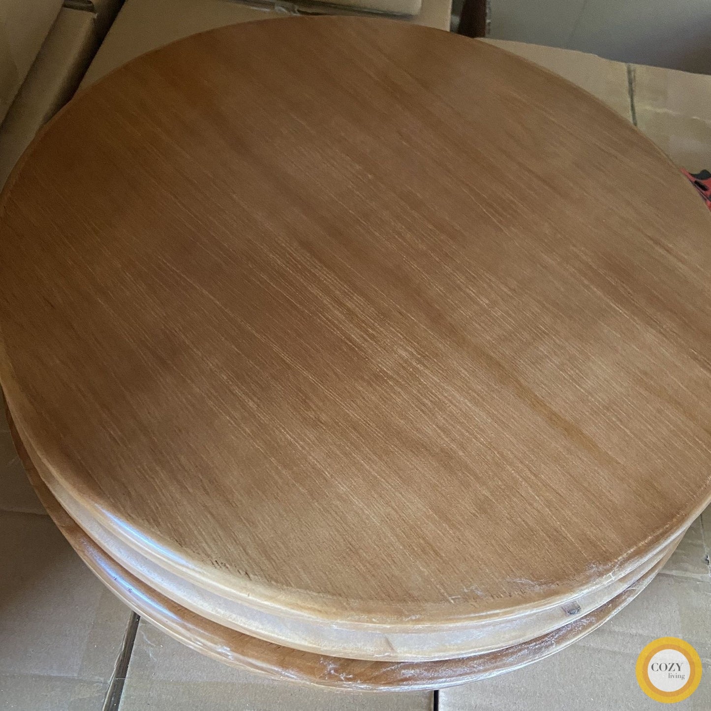 solid wood coffee table