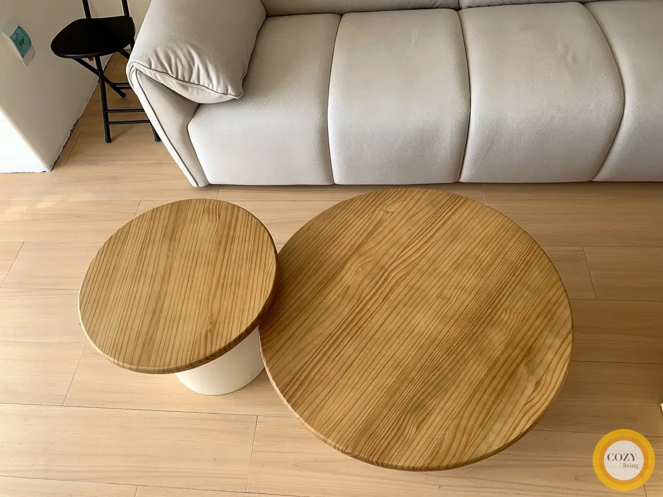 solid wood coffee table