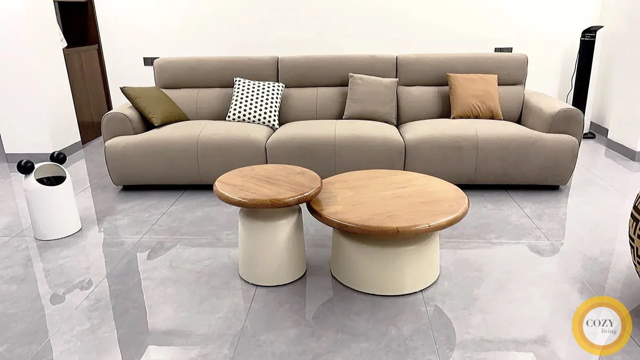 solid wood coffee table