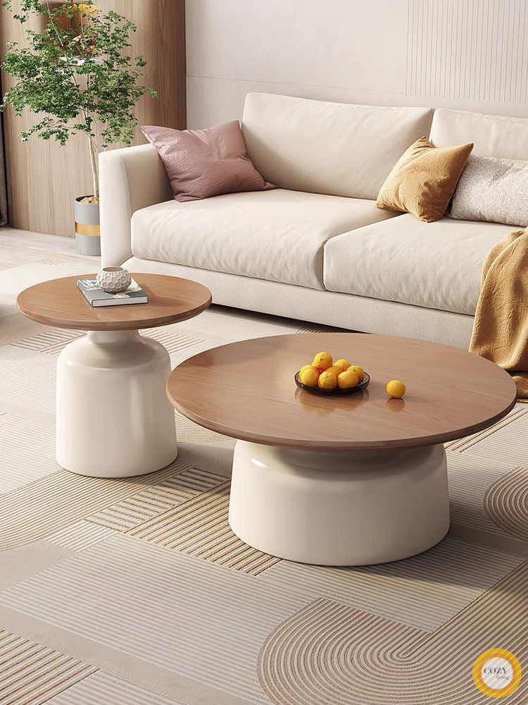 solid wood coffee table