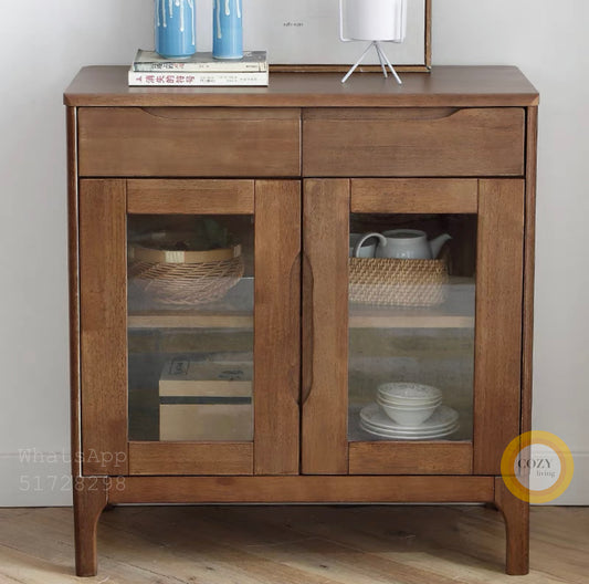 YF-C08 rubber wood sideboard