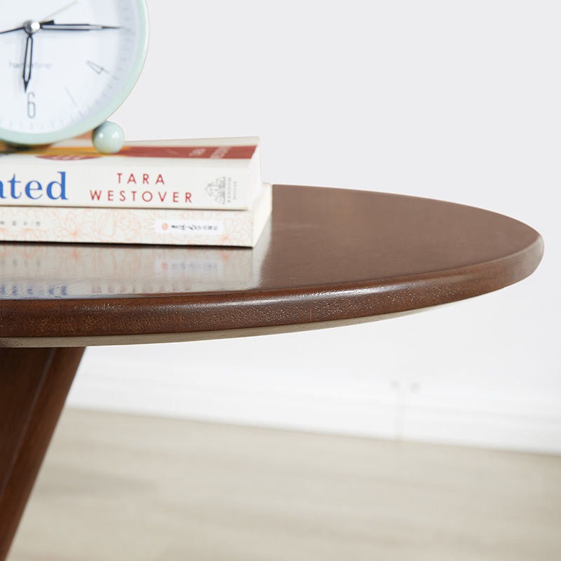 solid wood coffee table