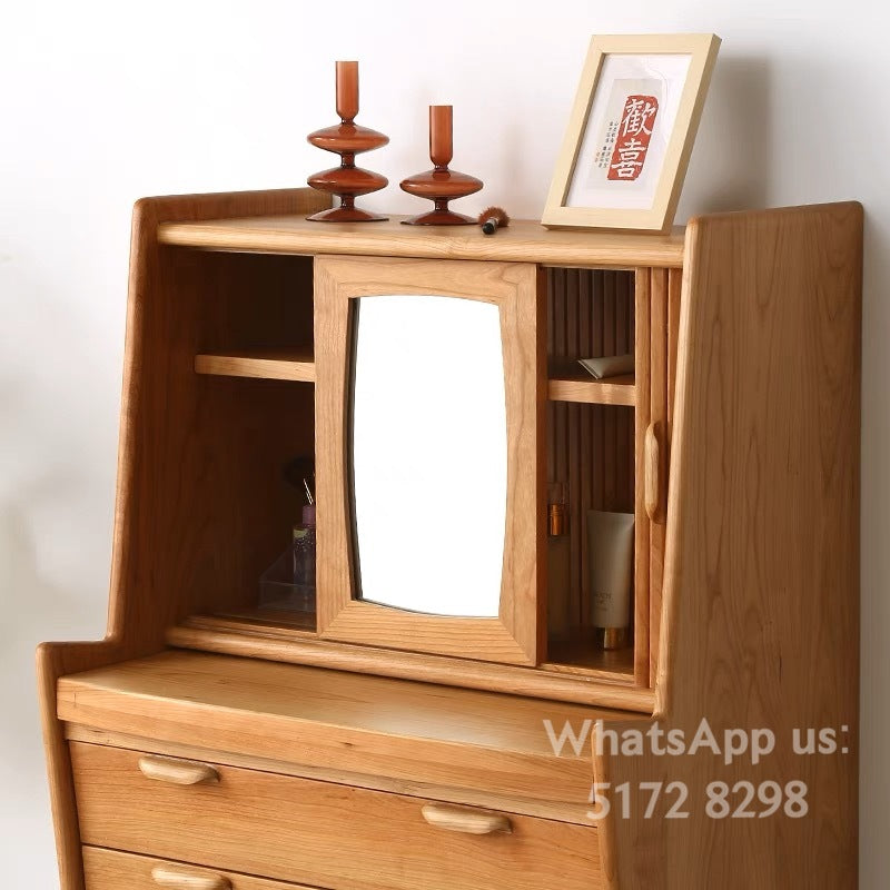 Solid wood dressing table D091