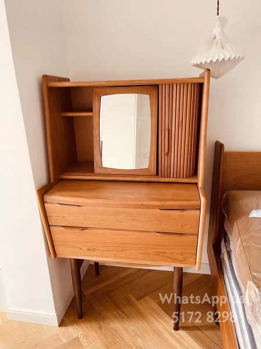 Solid wood dressing table D091