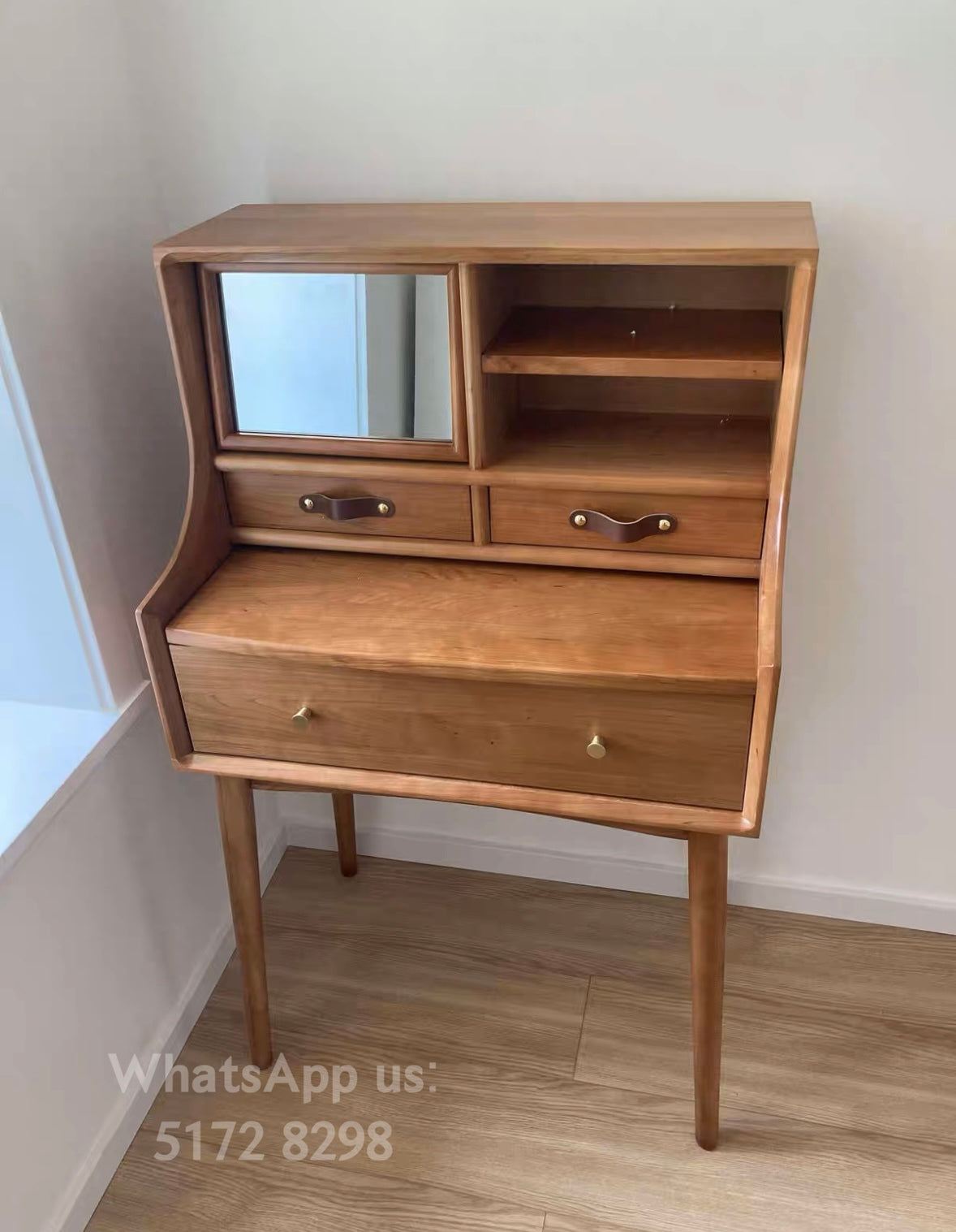 Solid wood dressing table D092
