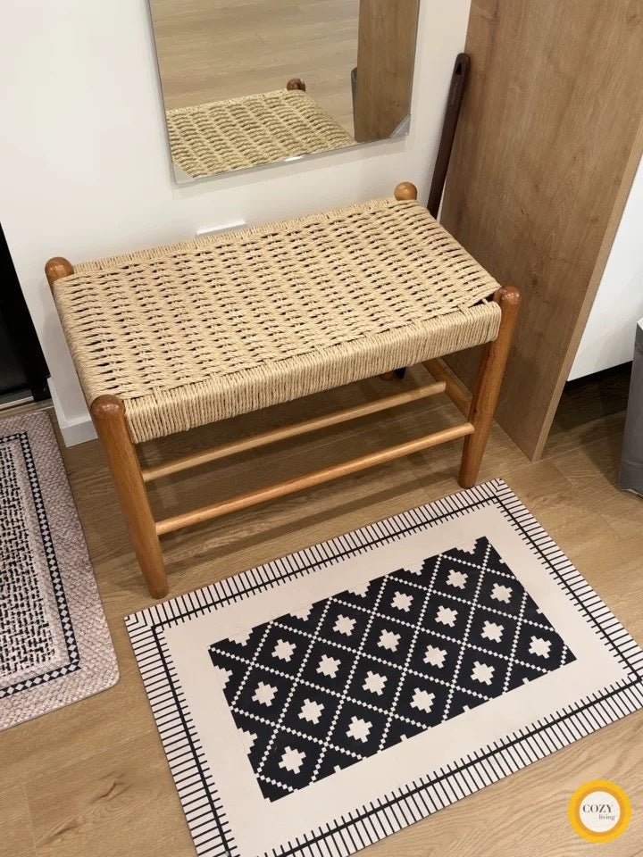 Pine shoe cabinet