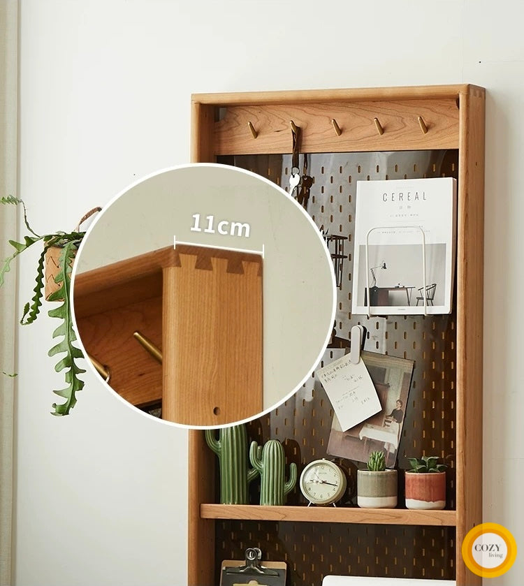 solid wood revolving bookshelf