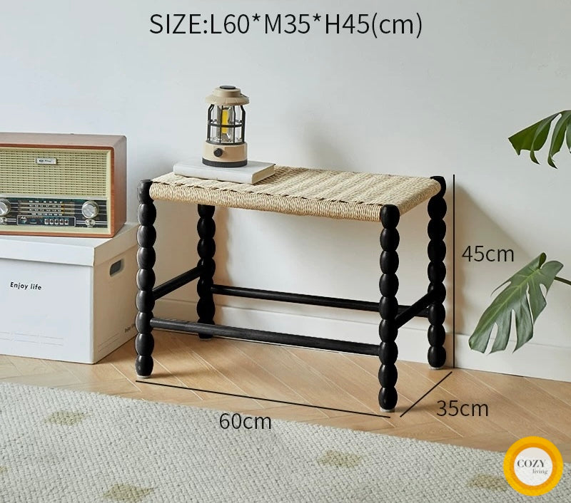 Pine shoe cabinet