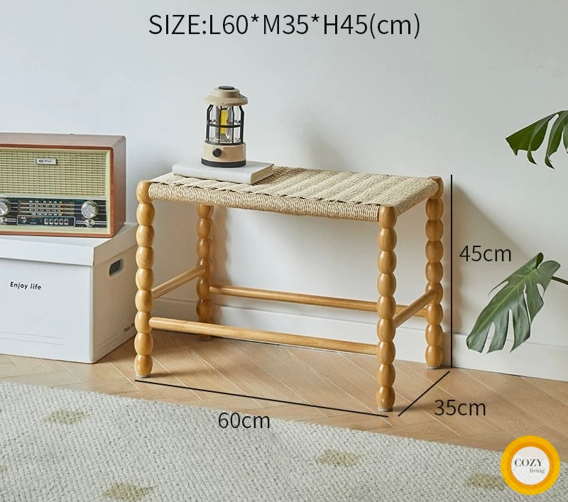 Pine shoe cabinet