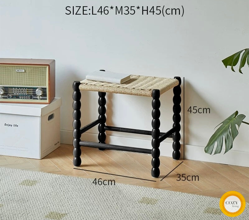 Pine shoe cabinet