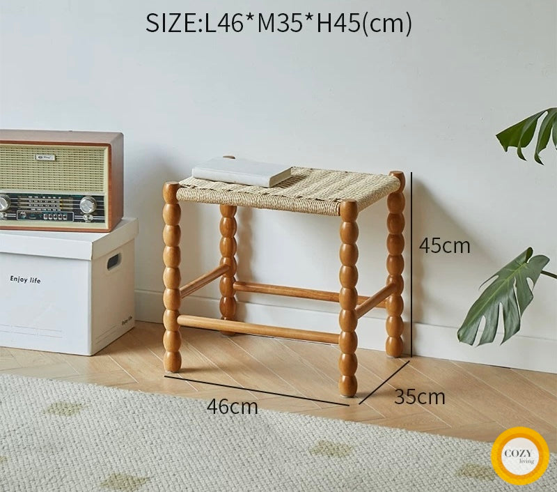 Pine shoe cabinet