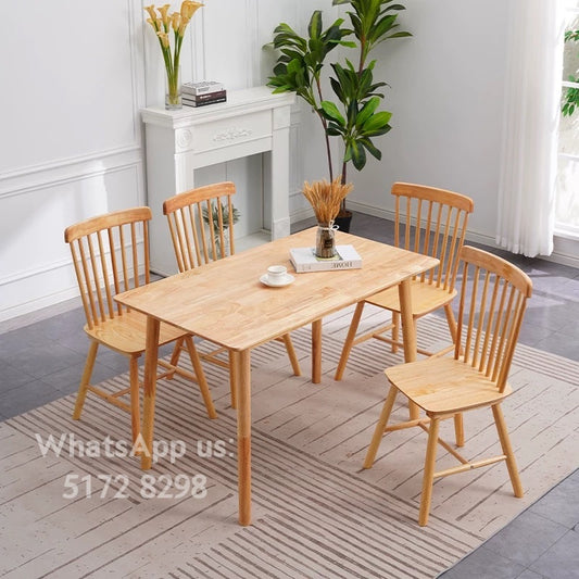 𝐍𝐨𝐫𝐝𝐢𝐜 北歐餐枱【實木】