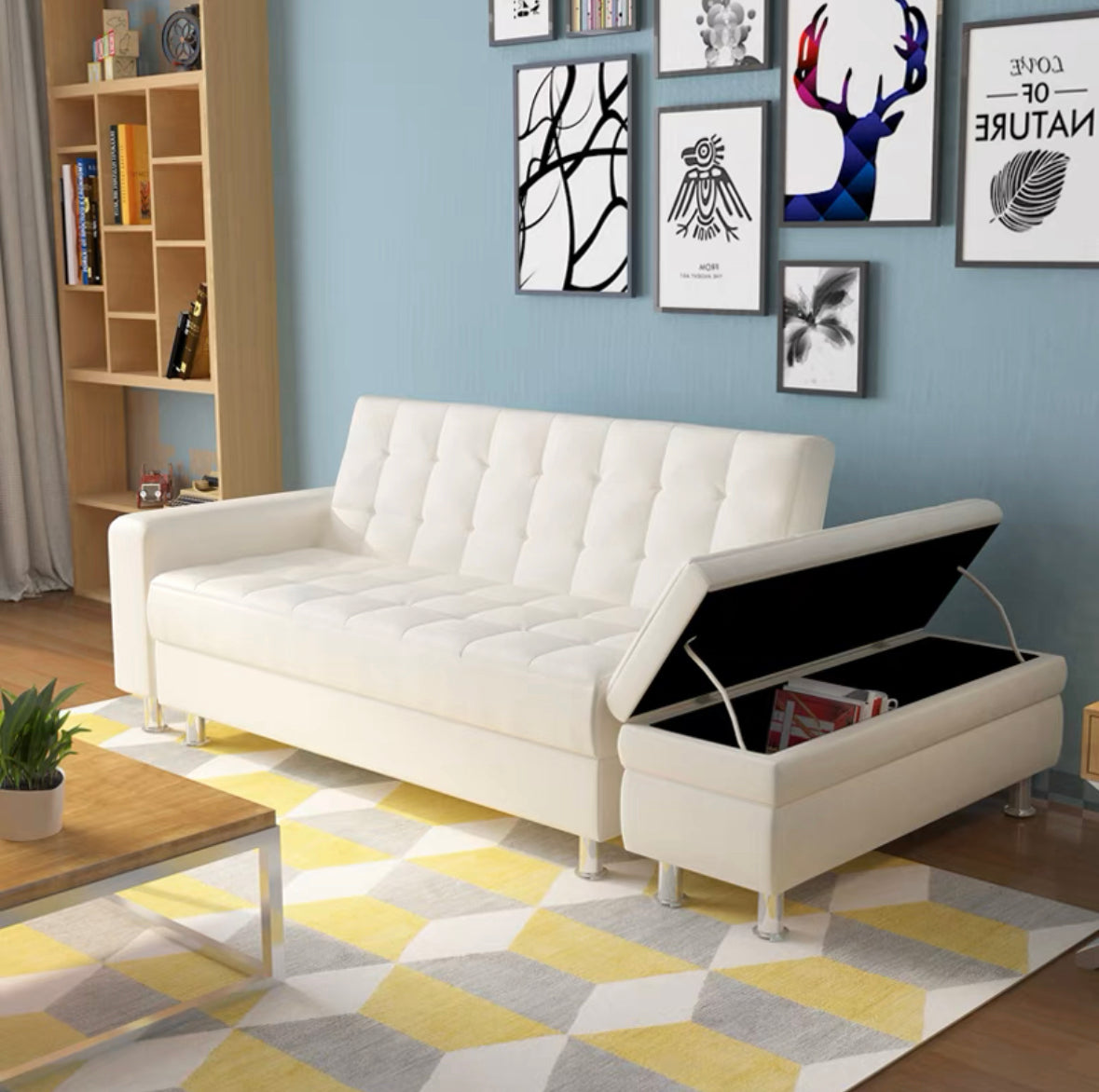 030 LOล TO multifunctional sofa bed with storage