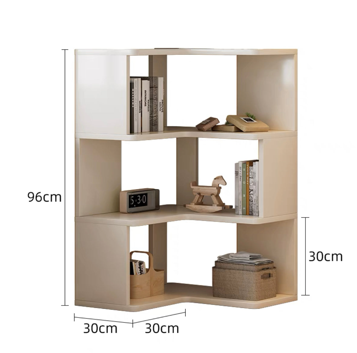 Simple corner cabinet