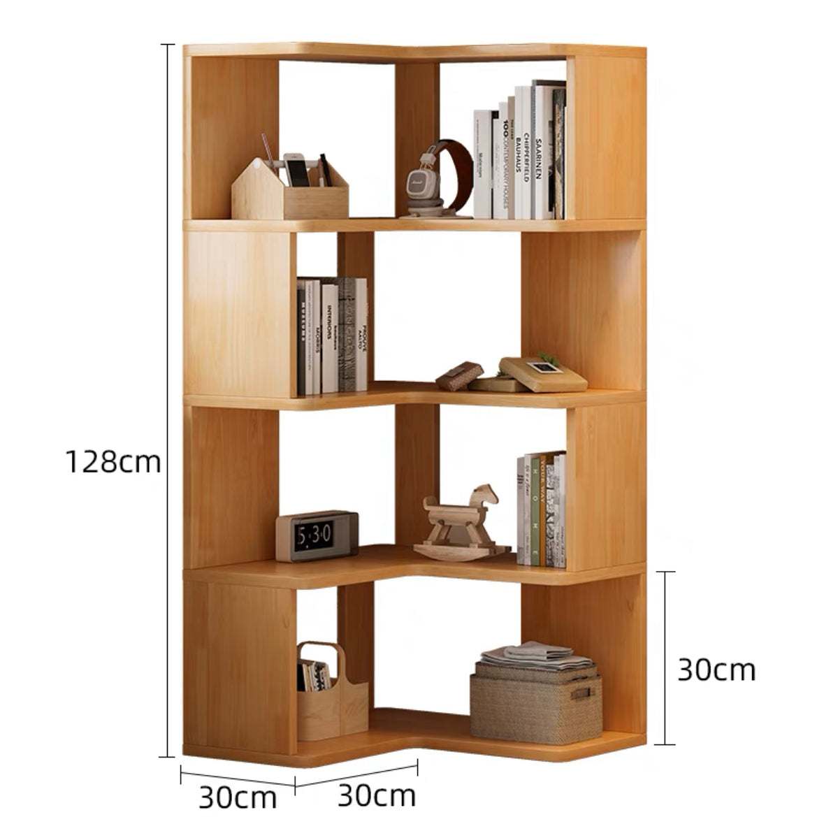 Simple corner cabinet