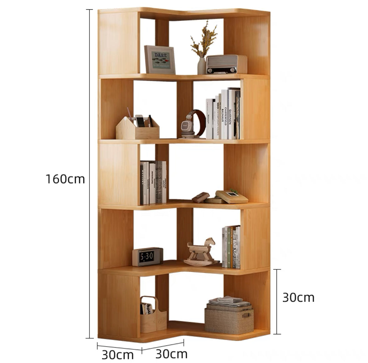 Simple corner cabinet