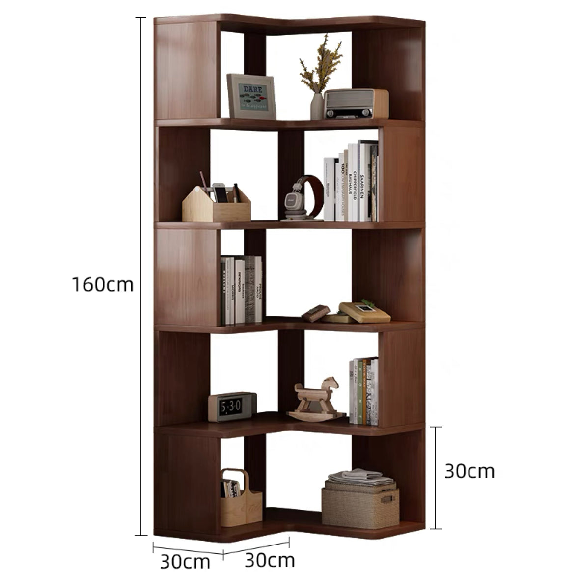 Simple corner cabinet