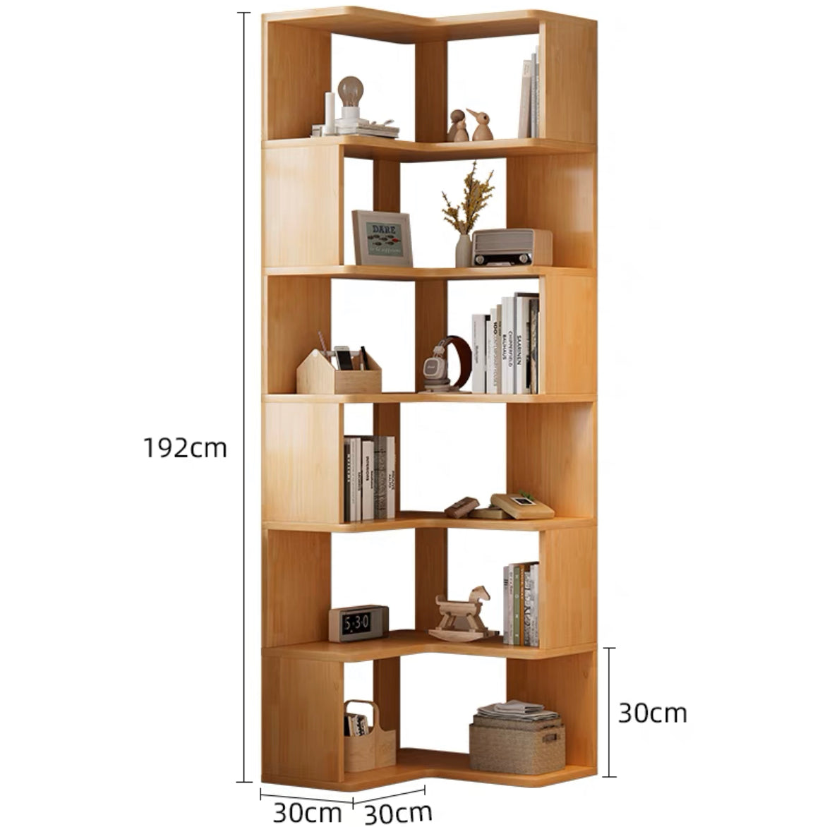 Simple corner cabinet