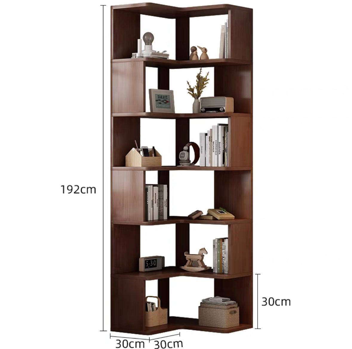 Simple corner cabinet