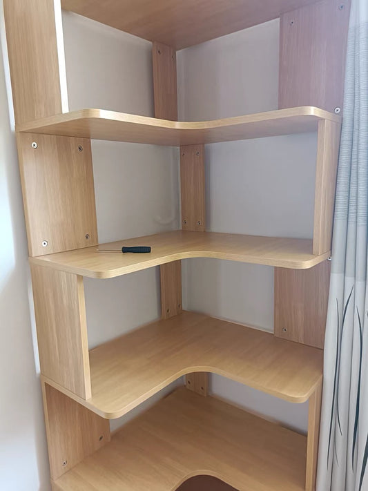 Simple corner cabinet