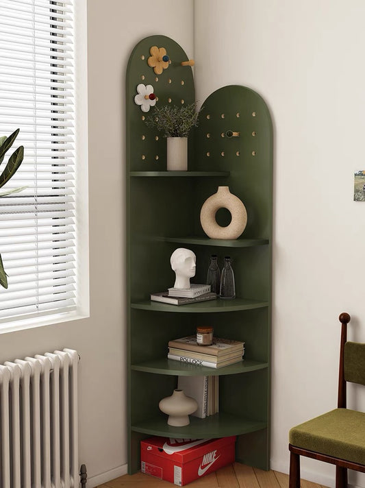 Triangular corner cabinet