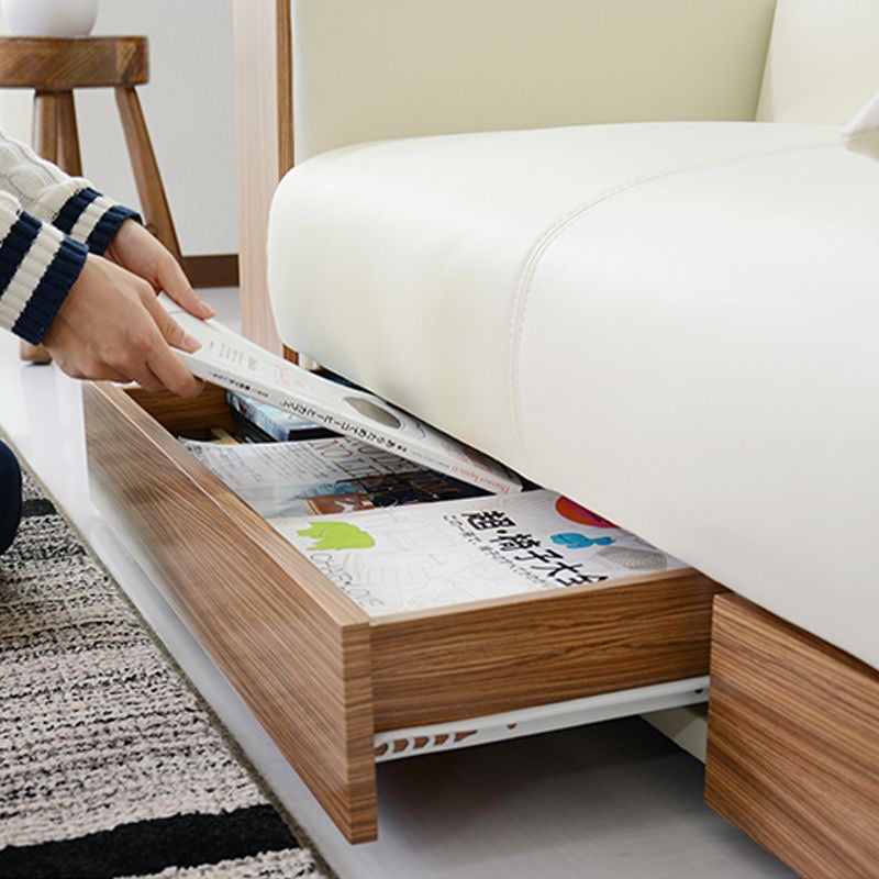 A225 FÖRTE Japanese-style multifunctional sofa bed with storage