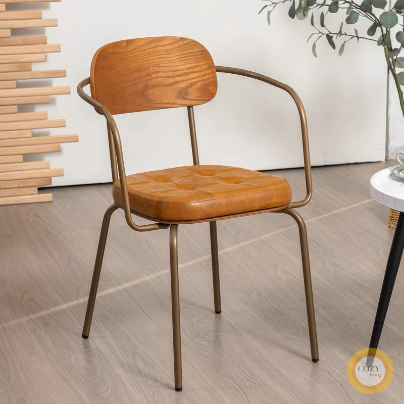 Retro iron chair