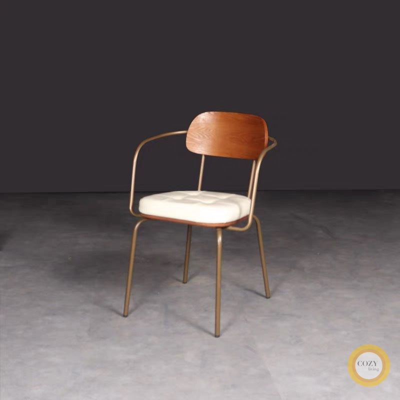 Retro iron chair