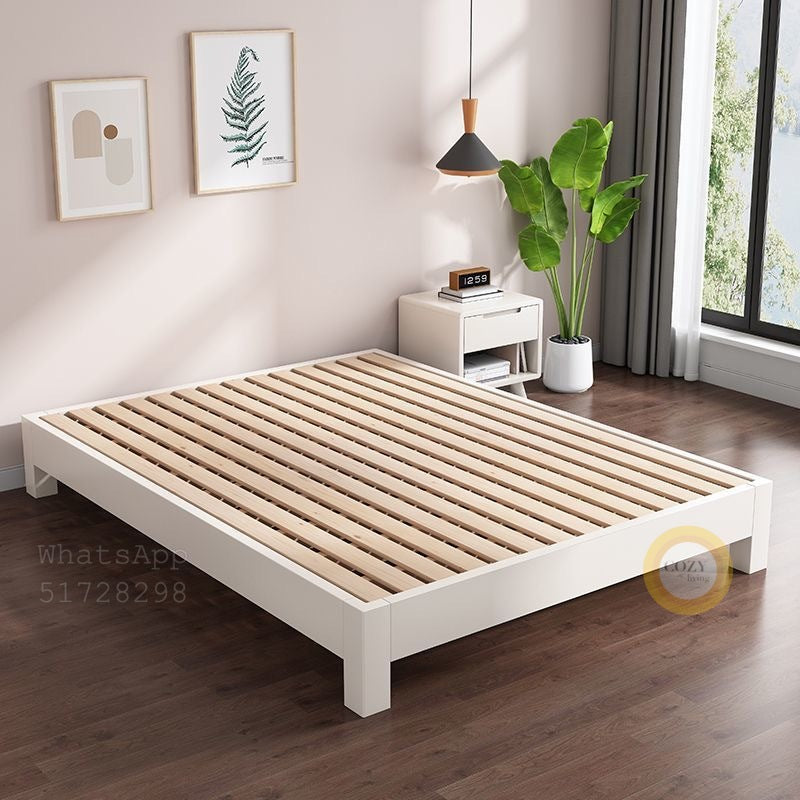 Tatami solid wood bed can be customized