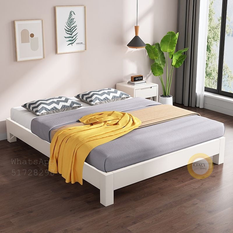 Tatami solid wood bed can be customized