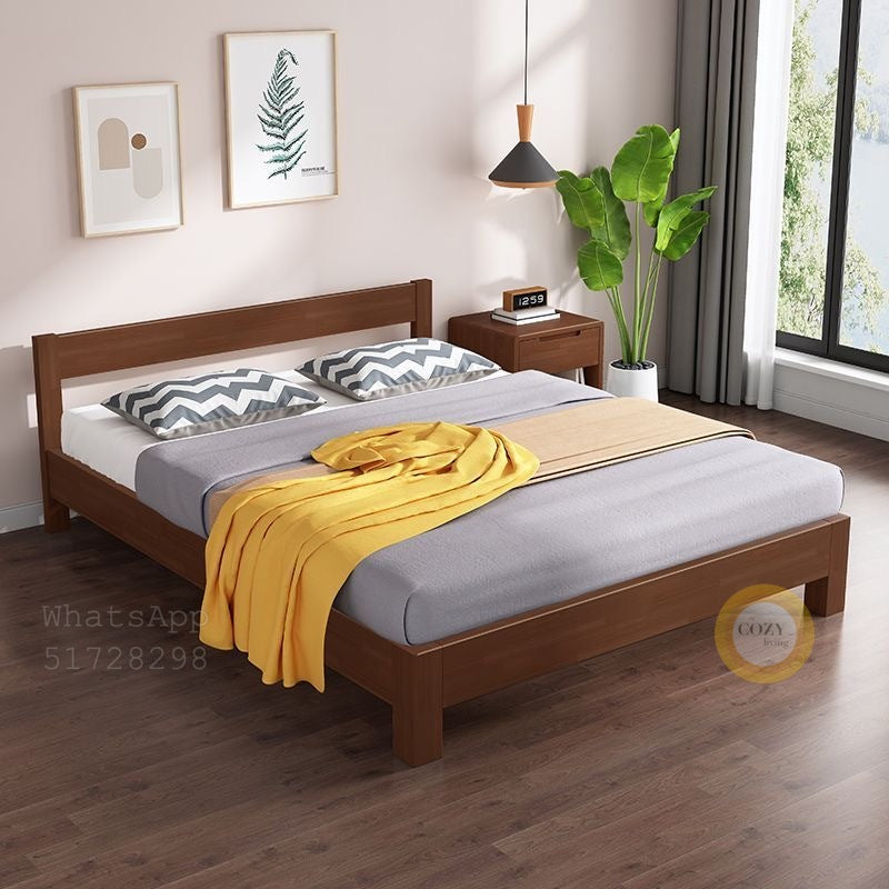 Tatami solid wood bed can be customized