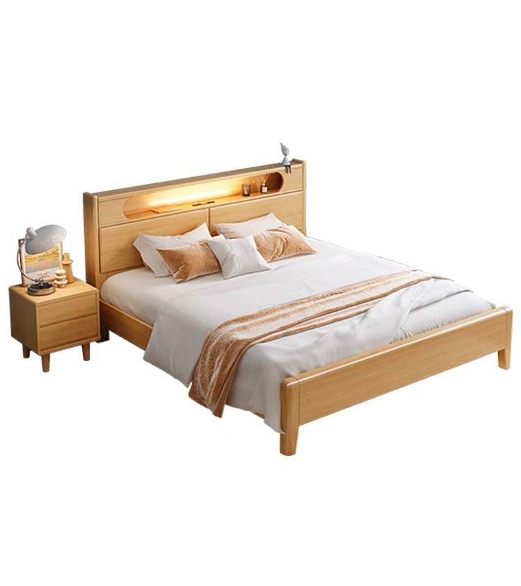 990 solid wood bed