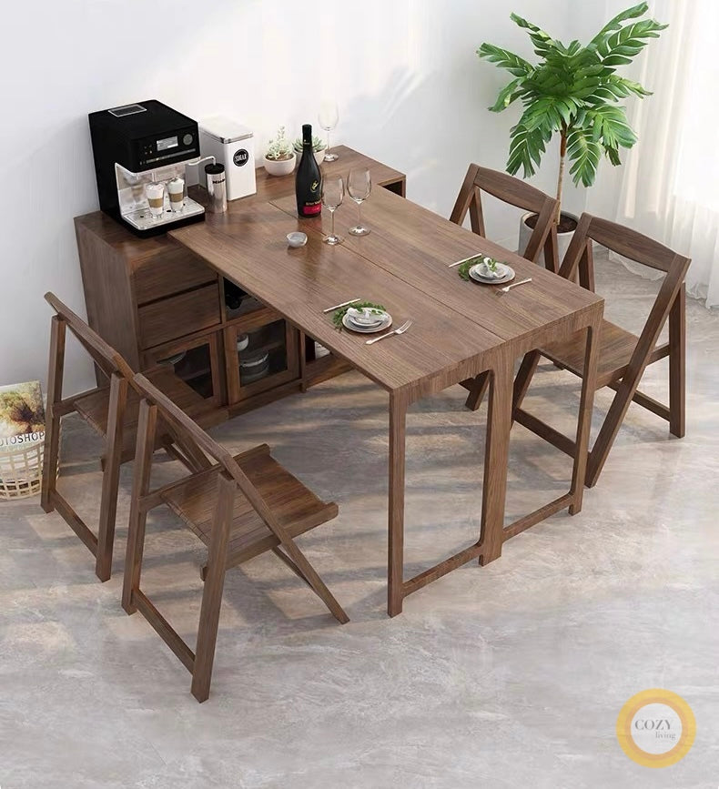 Folding dining table 4