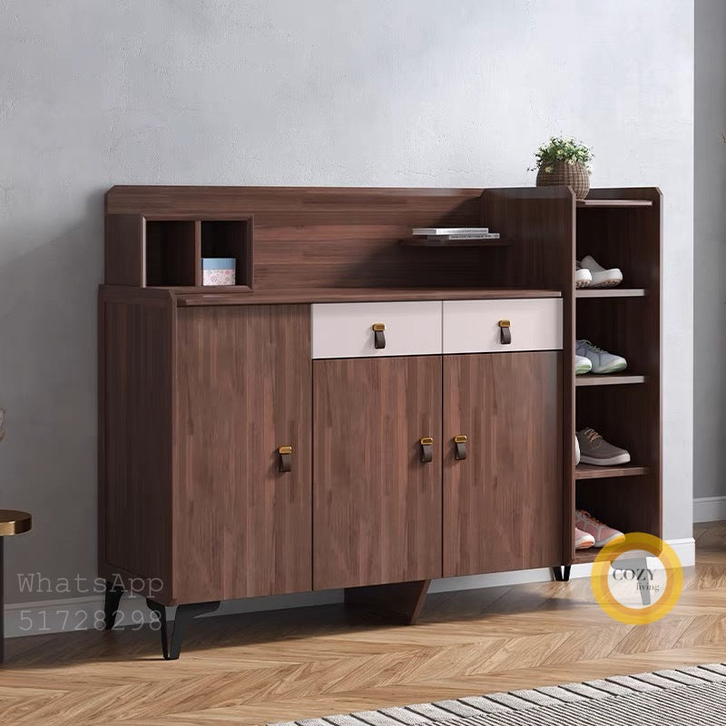 2195 solid wood shoe cabinet