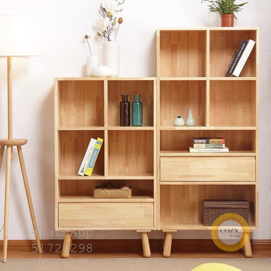 solid wood bookcase