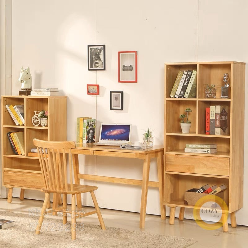 solid wood bookcase