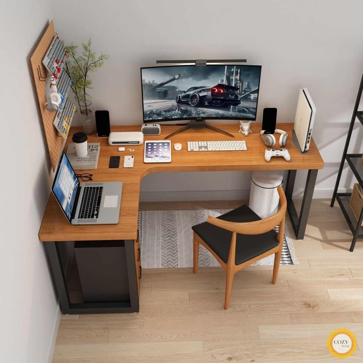 Solid wood thick board computer desk desk writing desk study desk desk desk office desk work desk Desk