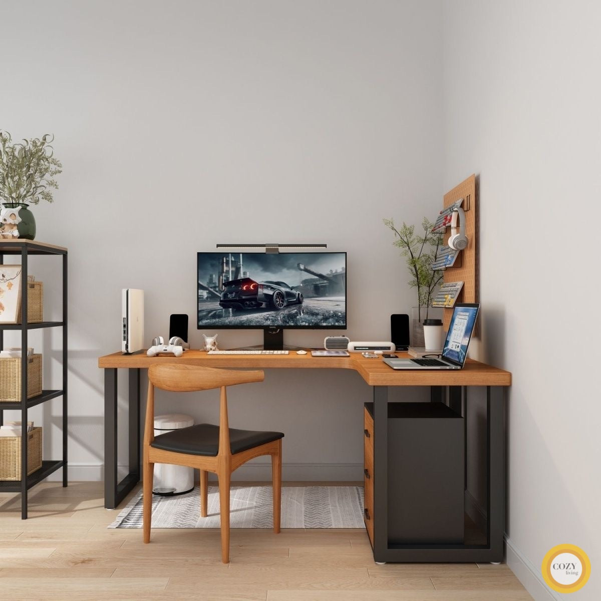 Solid wood thick board computer desk desk writing desk study desk desk desk office desk work desk Desk
