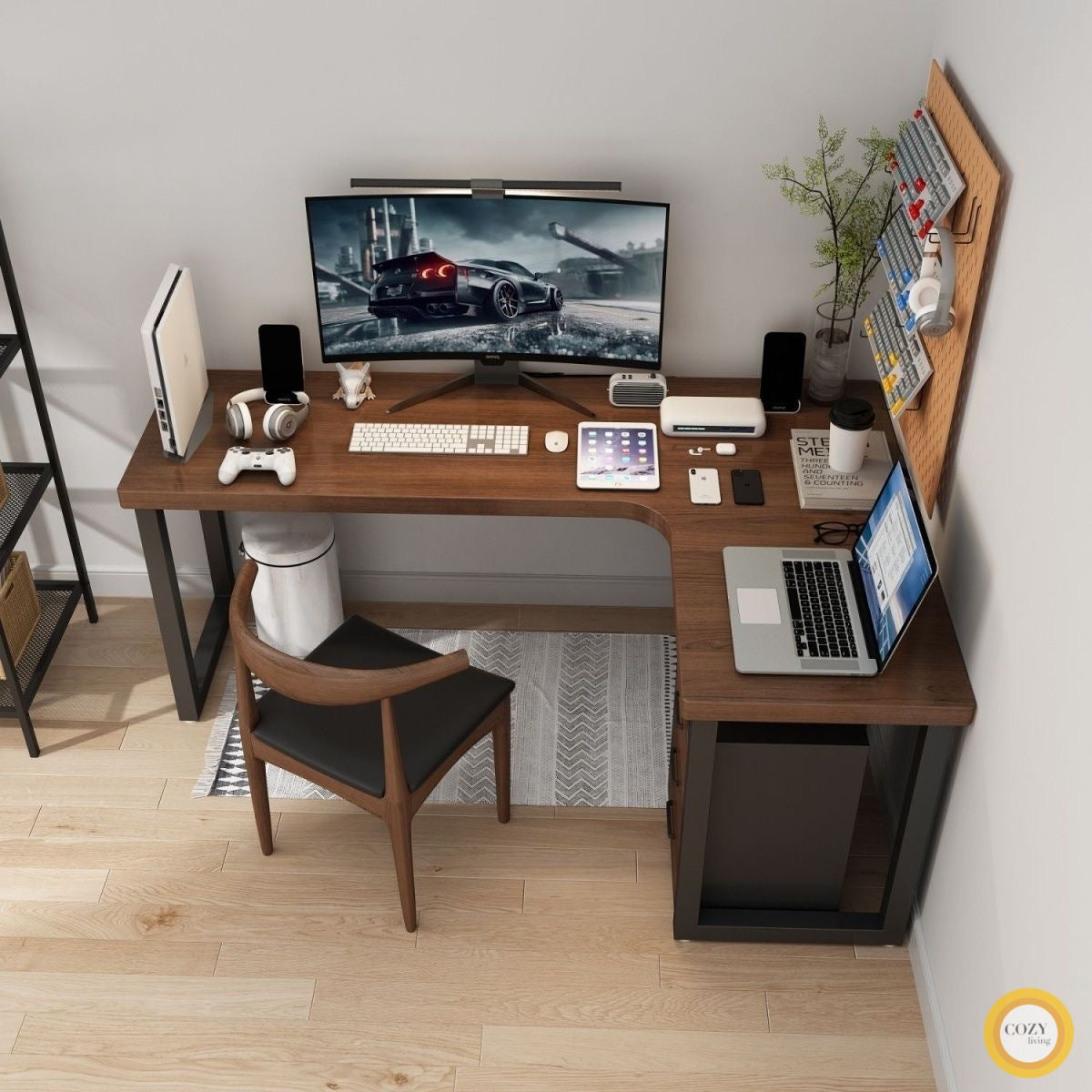 Solid wood thick board computer desk desk writing desk study desk desk desk office desk work desk Desk